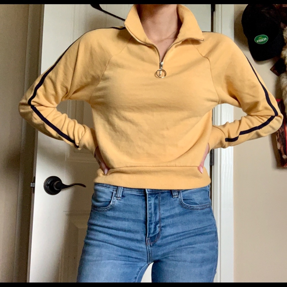 Yellow sweater